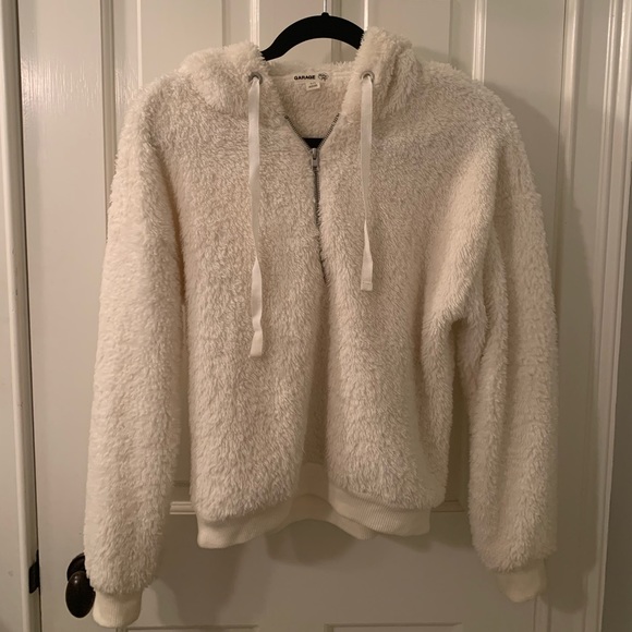 Fluffy Quarter Zip Garage Hoodie | Poshmark
